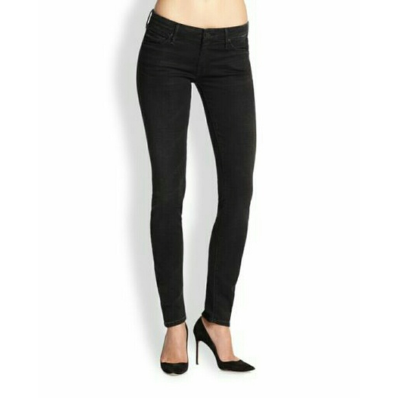 mother jeans black